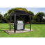 Grillpavillon 'Messina 68' anthrazit Aluminium 179 x 292 x 262 cm