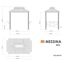 Grillpavillon 'Messina 68' anthrazit Aluminium 179 x 292 x 262 cm