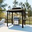 Grillpavillon 'Messina 68' anthrazit Aluminium 179 x 292 x 262 cm