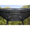 Pavillon 'Ventura 10 x 10' anthrazit 296 x 296 x 261 cm