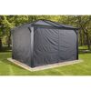 Pavillon 'Ventura 10 x 10' anthrazit 296 x 296 x 261 cm