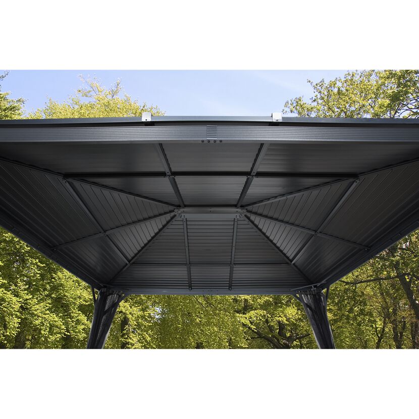 Pavillon 'Ventura 10 x 14' anthrazit 423 x 296 x 261 cm