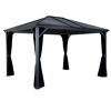 Pavillon 'Ventura 10 x 14' anthrazit 423 x 296 x 261 cm