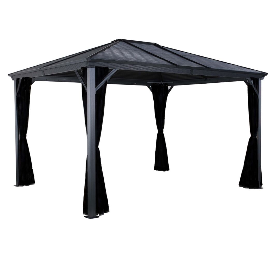 Pavillon 'Ventura 10 x 14' anthrazit 423 x 296 x 261 cm