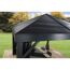 Pavillon 'South Beach 12 x 12' basaltgrau 363 x 363 x 310 cm