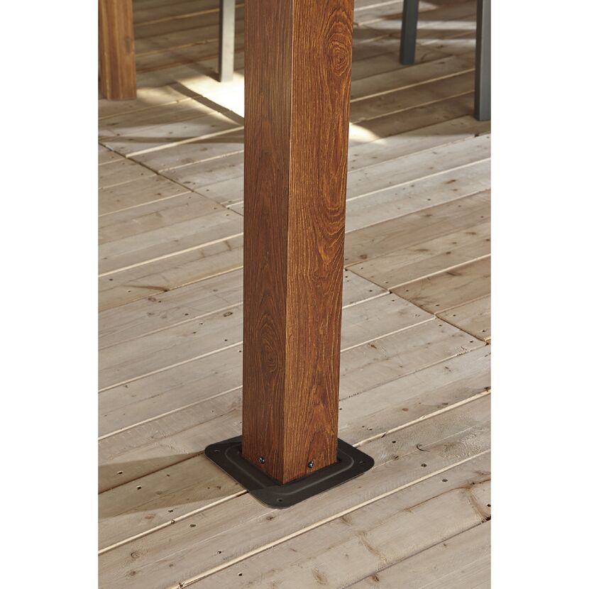 Pavillon 'Valencia' Holzoptik 363 x 363 x 310 cm
