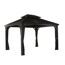 Pavillon 'Messina 10 x 12' anthrazit 298 x 363 x 291 cm