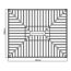 Pavillon 'Messina 10 x 12' anthrazit 298 x 363 x 291 cm