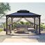 Pavillon 'Messina 10 x 12' anthrazit 298 x 363 x 291 cm