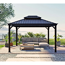Pavillon 'Messina 10 x 12' anthrazit 298 x 363 x 291 cm