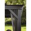 Pavillon 'Messina 12 x 16' anthrazit 363 x 483 x 307 cm