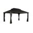 Pavillon 'Messina 12 x 16' anthrazit 363 x 483 x 307 cm
