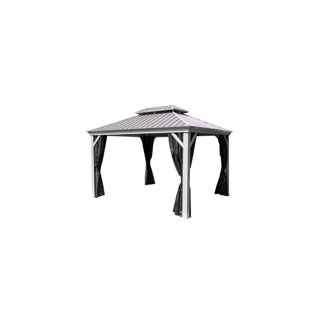 Pavillon 'Messina' champagnerfarben 363 x 483 x 307 cm