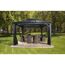 Pavillon 'Mykonos 10 x 14' basaltgrau 299 x 425 x 292 cm