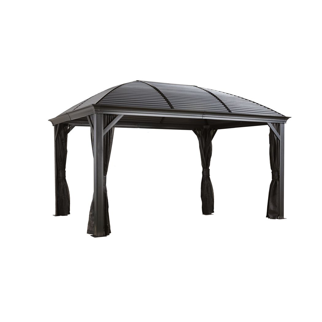 Pavillon 'Moreno 10 x 14' anthrazit 298 x 423 x 283 cm