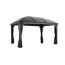 Pavillon 'Moreno 10 x 14' anthrazit 298 x 423 x 283 cm