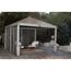 Pavillon 'Nanda' champagnerfarben/taupe 363 x 363 x 313 cm