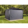 Vorhang-Set für Pavillon 'Verona 1014' dunkelgrau