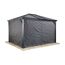 Vorhang-Set für Pavillon 'Ventura 1010' dunkelgrau