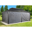 Vorhang-Set für Pavillon 'Messina 12 x 20' dunkelgrau