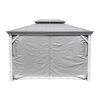 Vorhang-Set für Pavillon 'Messina 1012' taupe