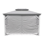 Vorhang-Set für Pavillon 'Messina 1012' taupe