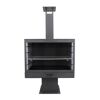 Westmann Grill und Kaminofen in Schwarz