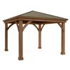 Pavillon 'Devon' naturfarben 366 x 366 x 320 cm