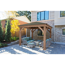 Pavillon 'Devon' naturfarben 366 x 366 x 320 cm