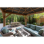 Pavillon 'Devon' naturfarben 366 x 366 x 320 cm