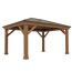 Holzpavillon Devon 12x16 Natur