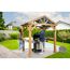 Pavillon BBQ 'Laval' naturfarben 174 x 245 x 268 cm