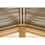 Pavillon BBQ 'Laval' naturfarben 174 x 245 x 268 cm