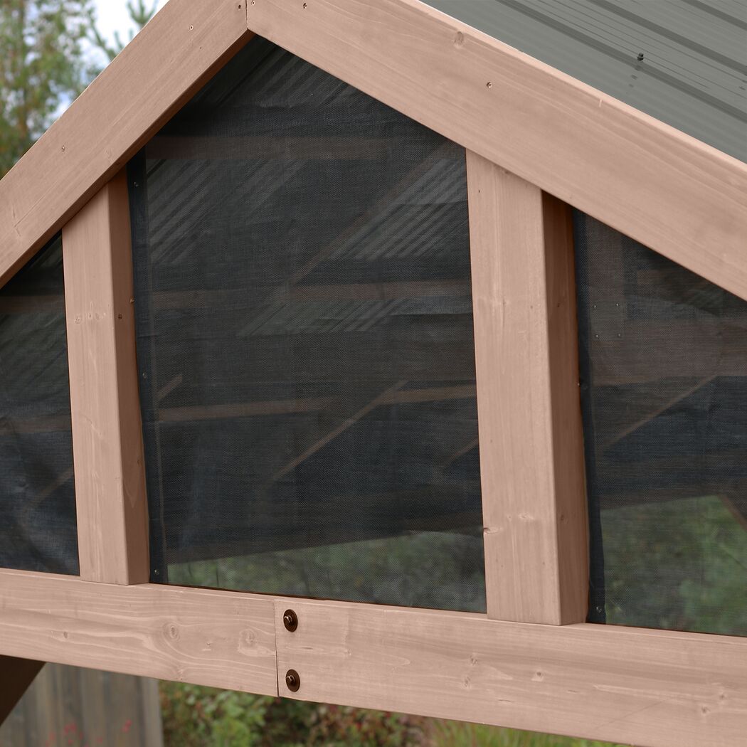 Moskitonetz Mesh für Pavillon 'Yukon 1412' schwarz