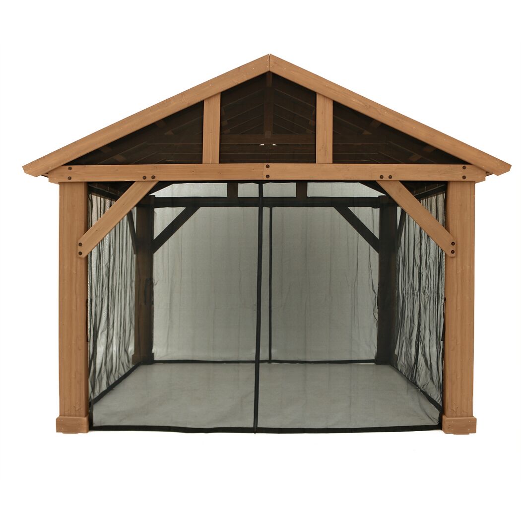 Pavillon Yukon mit Moskitonetz