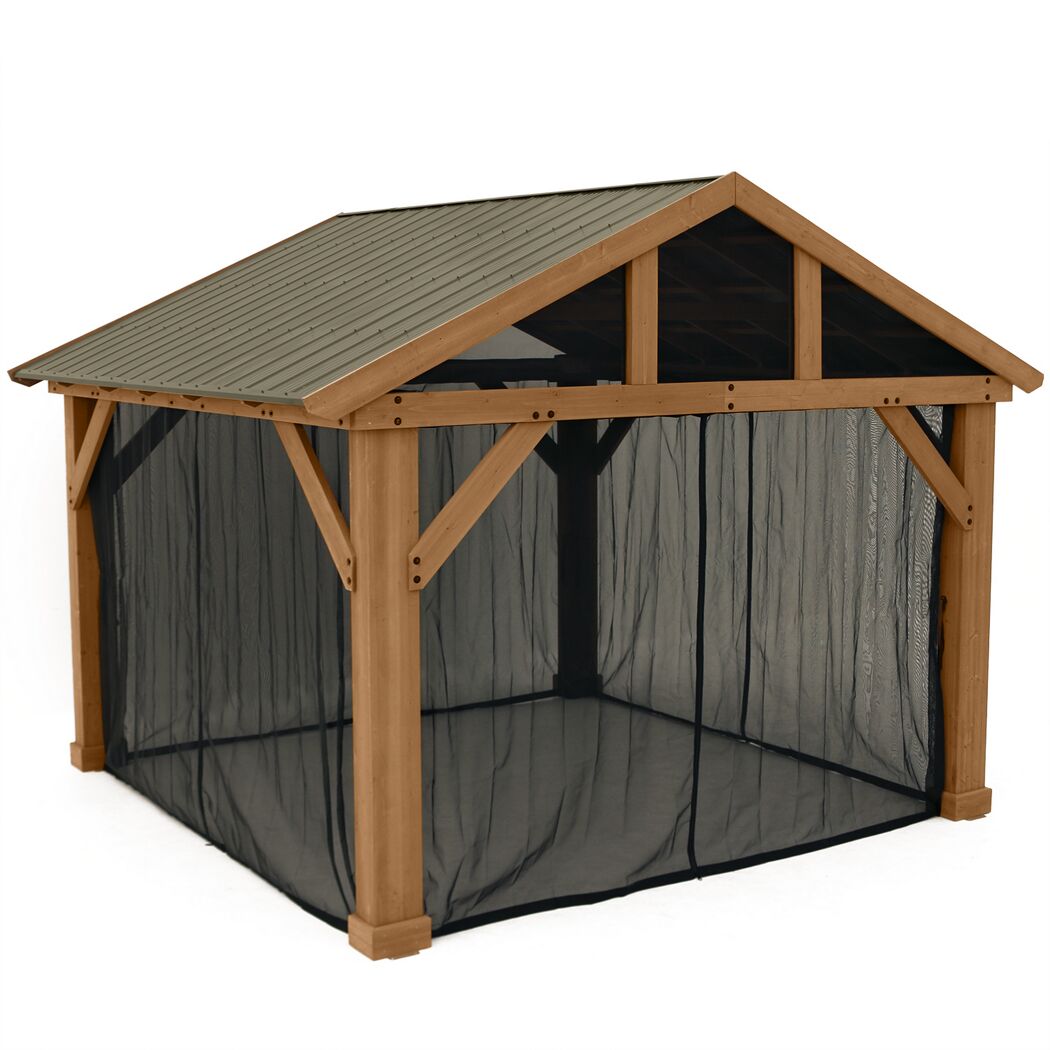 Pavillon Yukon mit Moskitonetz