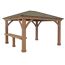 Pavillon Devon mit Seitenablage