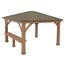 Pavillon Devon mit Seitenablage
