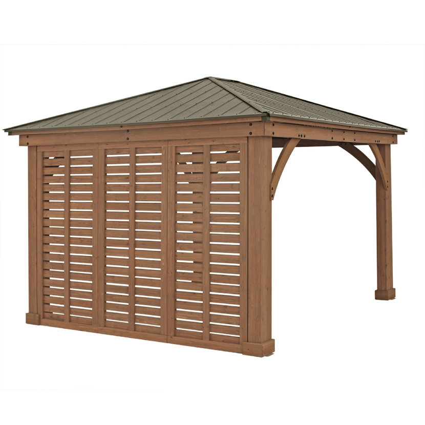 Pavillon Devon mit Seitenwand