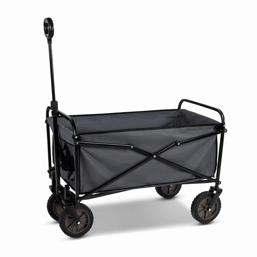 Faltbarer Bollerwagen mit Deichsel