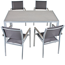 Gartenmöbelset 'Grace' für 4 Personen Aluminium