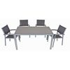 Gartenmöbelset 'Grace' für 4 Personen Aluminium