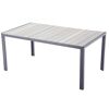 Gartentisch 'Olivia' Aluminium 90 x 72 x 150 cm