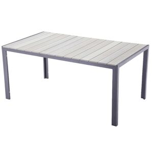 Gartentisch 'Olivia' Aluminium 90 x 72 x 150 cm