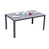 Gartentisch 'Olivia' Aluminium 90 x 72 x 150 cm