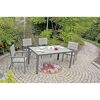 Gartentisch 'Olivia' Aluminium 90 x 72 x 150 cm