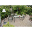 Gartenmöbelset 'Olivia' für 4 Personen Aluminium