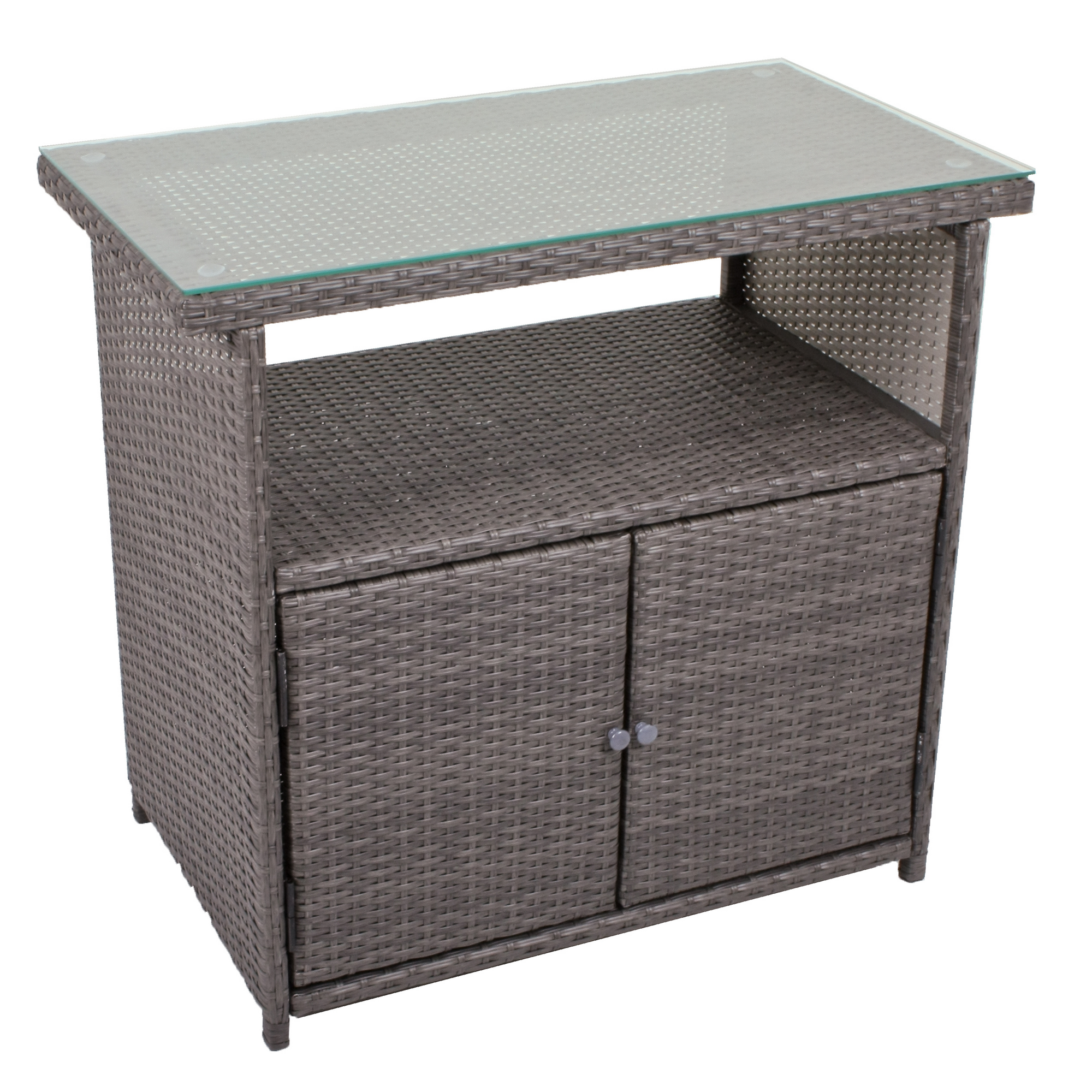 Sideboard 'Padua'  grau 90 x 84 x 50 cm