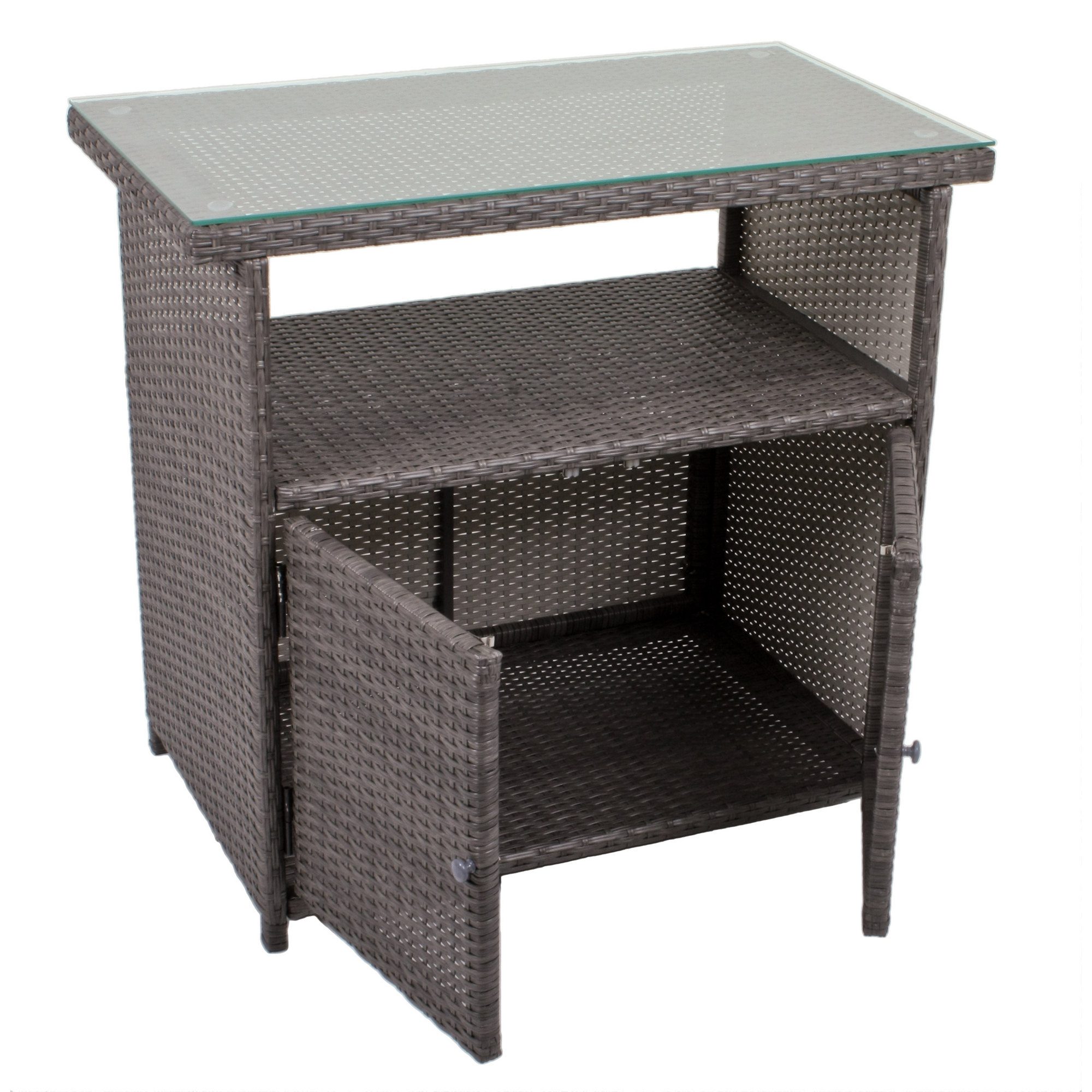 Sideboard 'Padua'  grau 90 x 84 x 50 cm