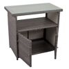 Sideboard 'Padua'  grau 90 x 84 x 50 cm